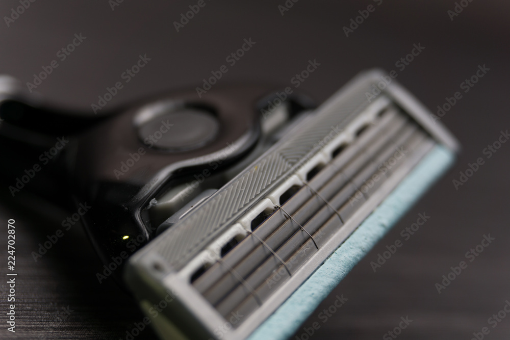 razor blade, or also known as shaver macro close up picture razor blade, or also known as shaver macro close up picture