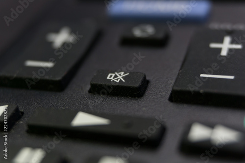 close up buttons of a remote control © Mohd Syis Zulkipli