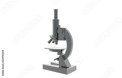 Altes Mikroskop im Labor