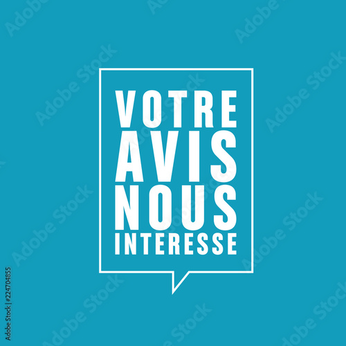 donnez votre avis