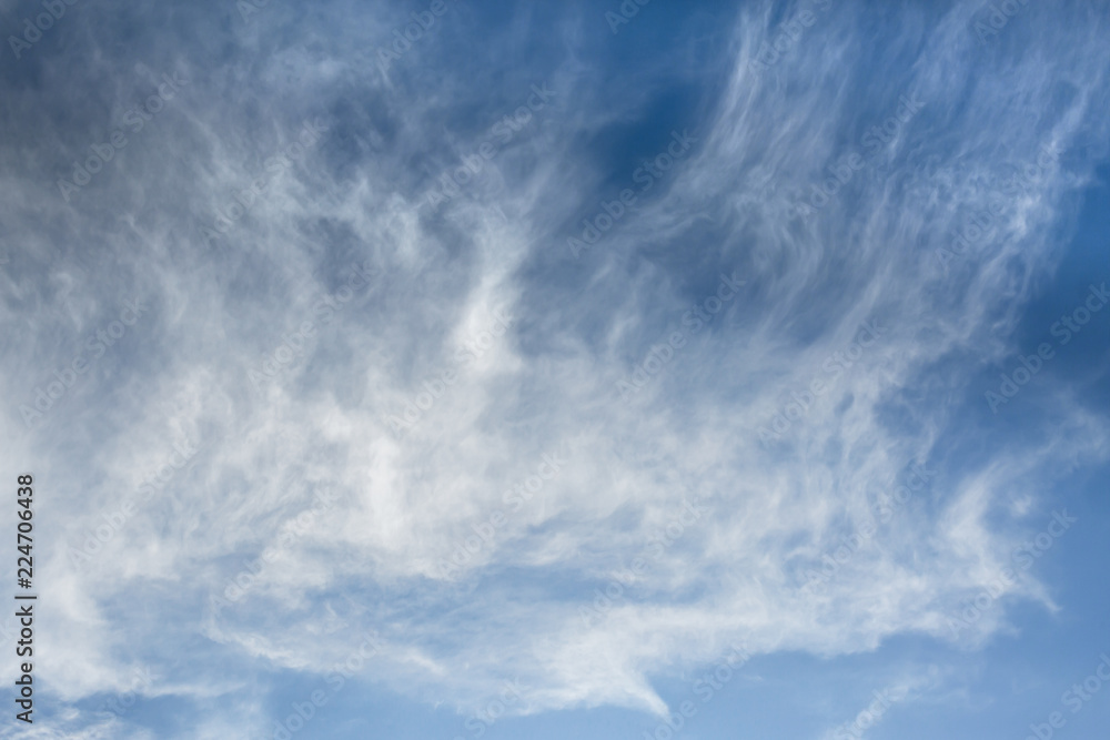 Beautiful Blue Sky with stunning cloud formations - 1