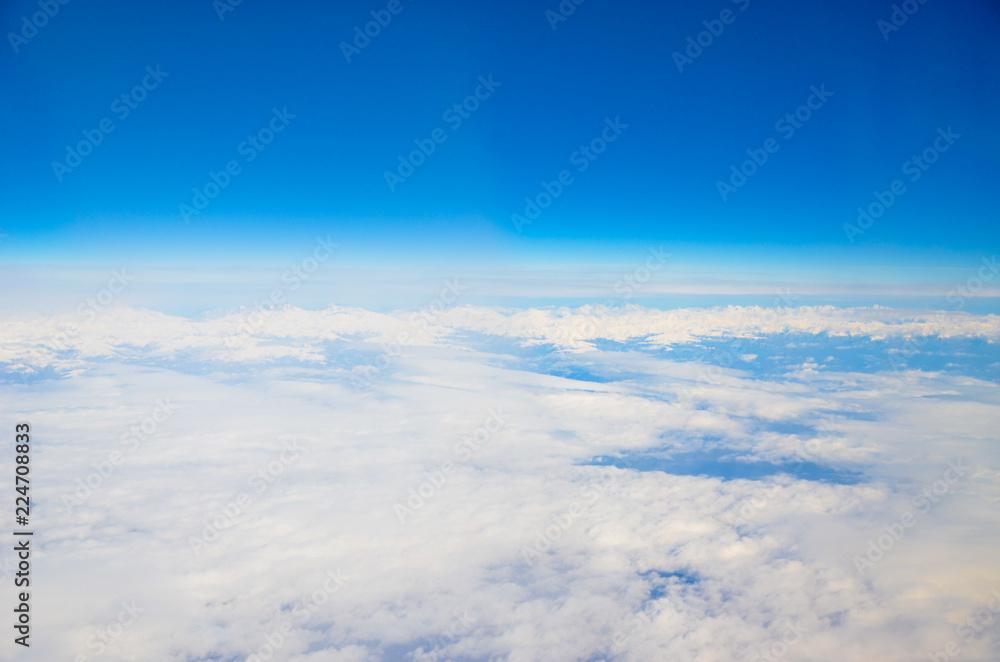 Blue sky with clouds Blue sky with clouds