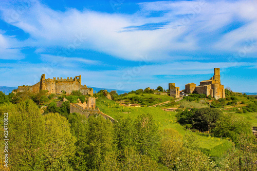 ancient Etruscan city of Tuscania photo