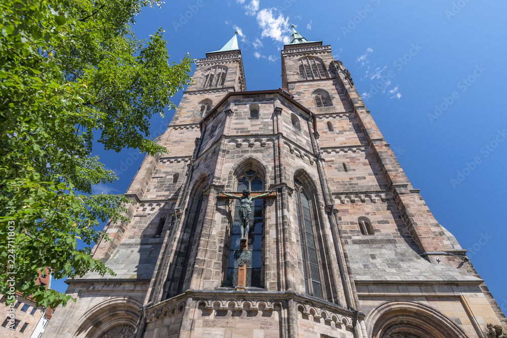 St. Sebaldus Church (St. Sebald, Sebalduskirche) a medieval church in Nuremberg, Germany.