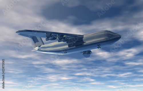 Großes Transportflugzeug