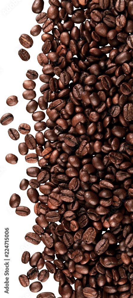 Naklejka premium Coffee Beans - isolated image