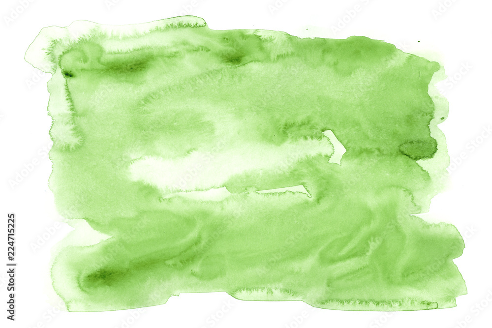Green watercolor background art hand paint on paper texture Green watercolor background art hand paint on paper texture