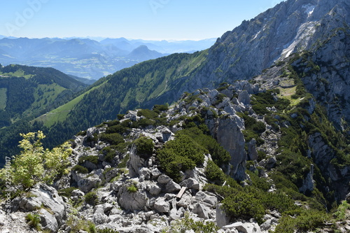 View Toward Austria in Bavarian Alps near Eagle's Nest