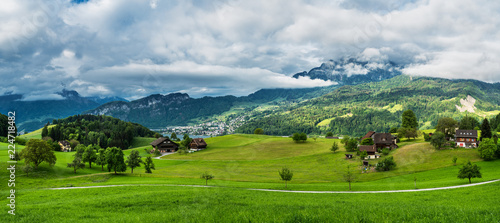 Village Horn, Mount Pilatus, Switzerland, May 13, 2018. photo