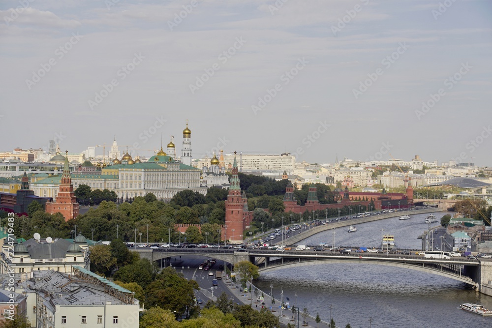 Blick auf den Kreml in Moskau