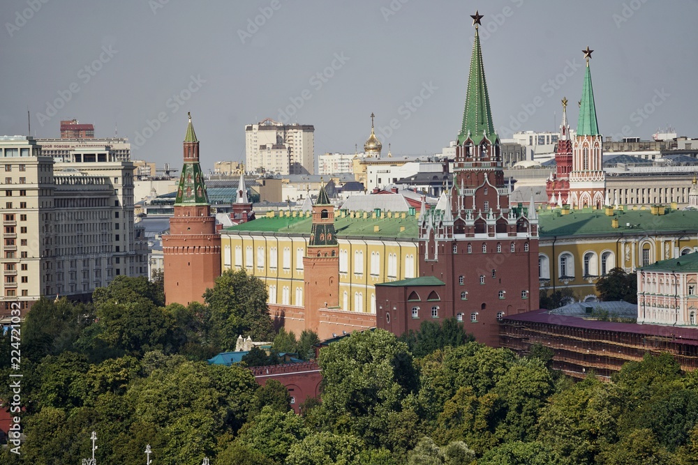 Blick auf den Kreml, Moskau