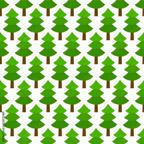 Simple green christmas tree...