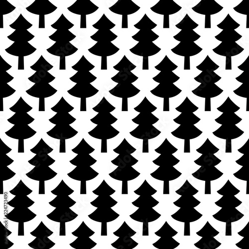 Simple black and white chri...