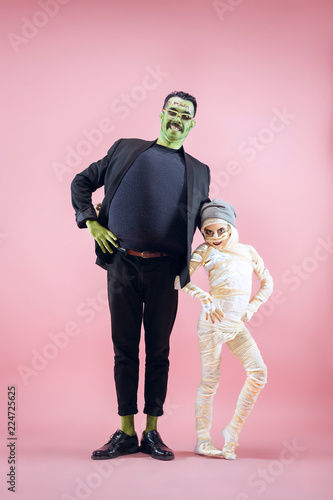 Fotografie Halloween Family