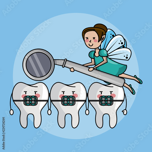 Tooth fairy and dental care