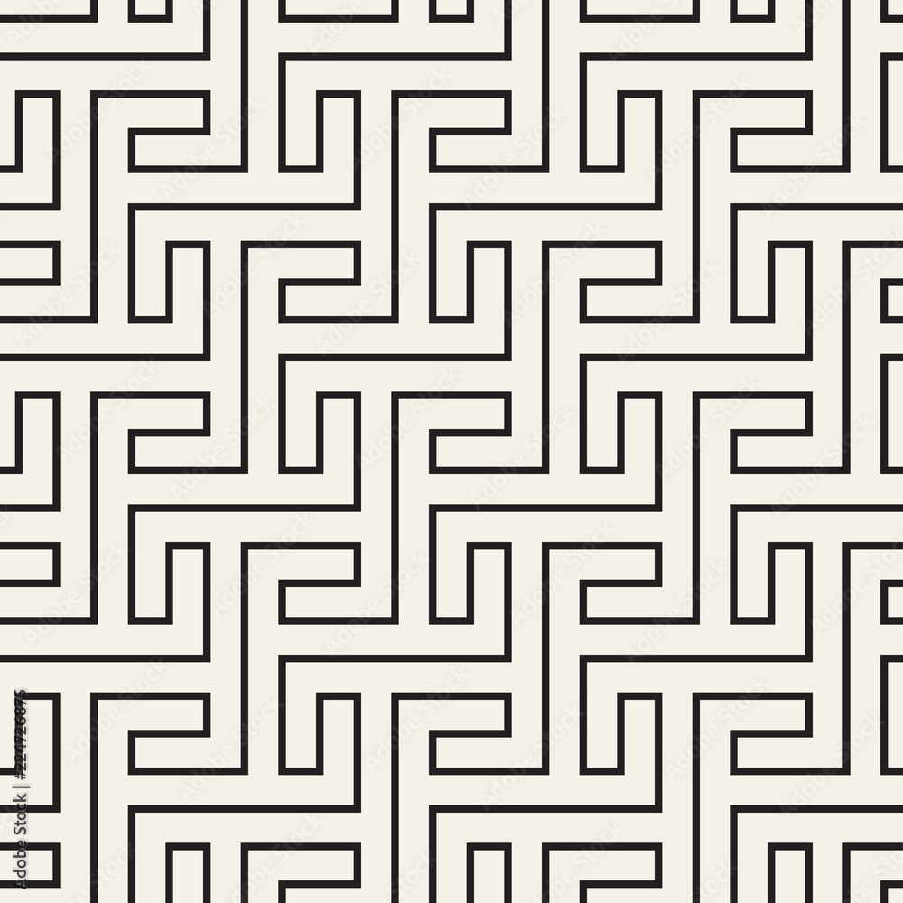 Vector seamless pattern. Modern stylish abstract texture. Repeating geometric tiles Vector seamless pattern. Modern stylish abstract texture. Repeating geometric tiles