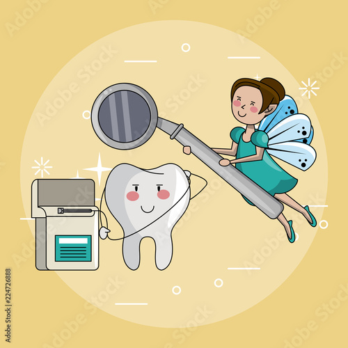 Tooth fairy and dental care