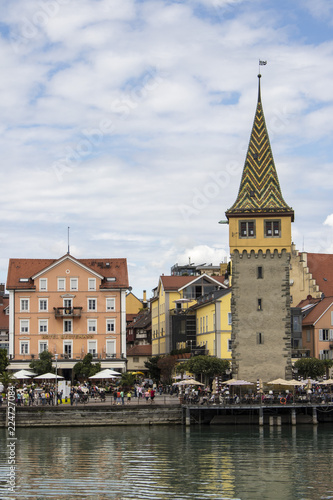 Mangenturm at Lindau city island Bodensee