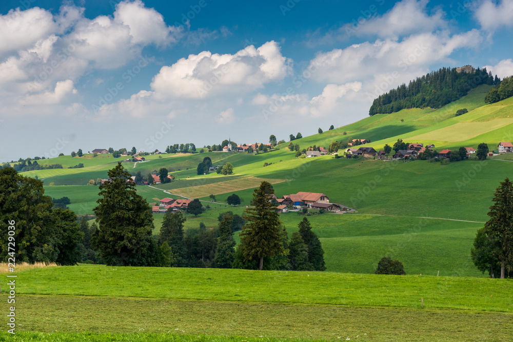 Obraz premium Guggisberg im Kanton Bern