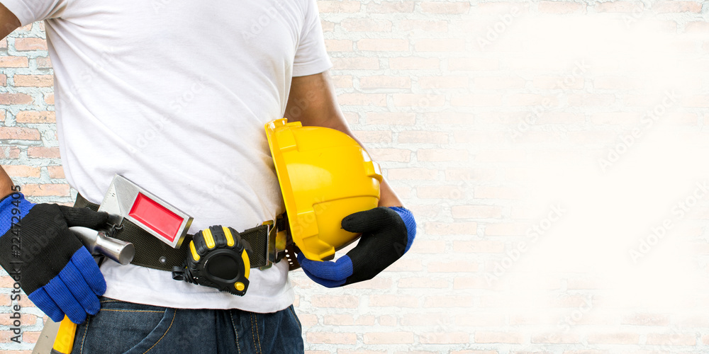 Construction Worker Ready to work. Construction Worker Ready to work.