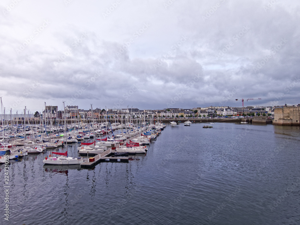 Concarneau harbor - Brittany, France