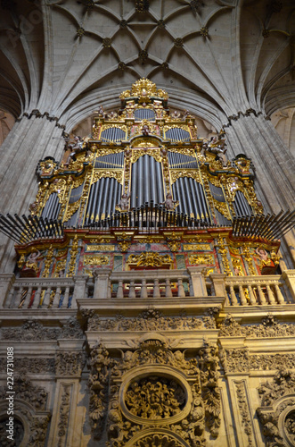 Órgano de la catedral nueva de Salamanca