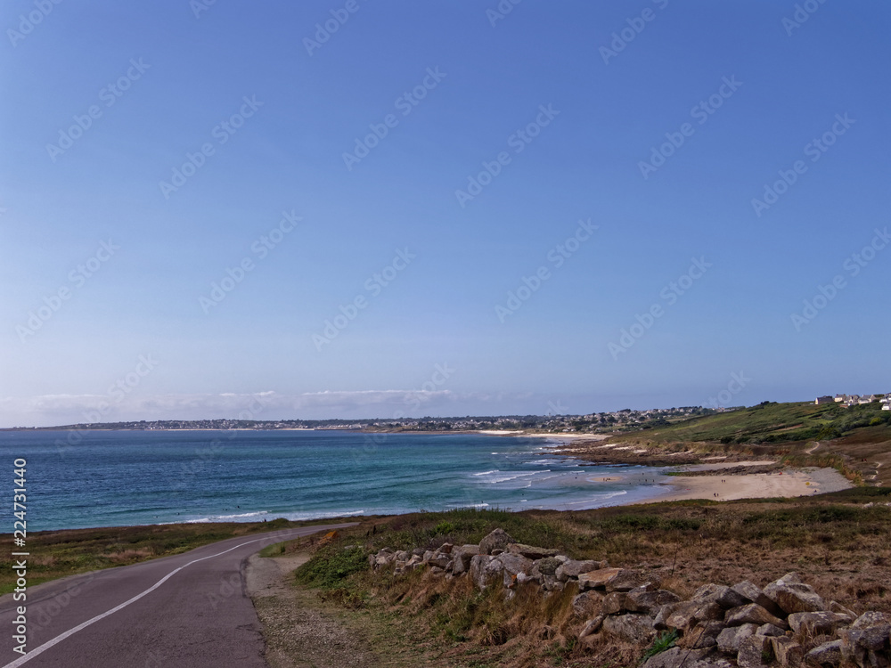 Gwendrez beach - Road to Audierne - Finistère, Brittany, France