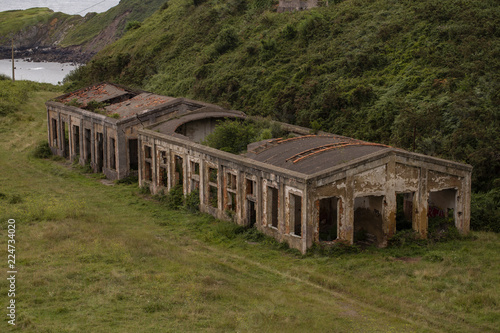 Abandoned iron ore mine 
