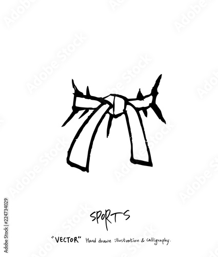 스포츠 포스터 / 손으로 그린 스포츠 그림
