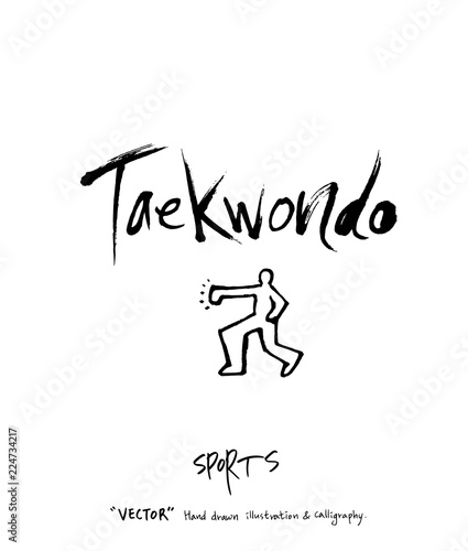 스포츠 포스터 / 손으로 그린 스포츠 그림
