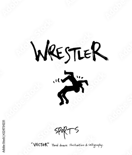 스포츠 포스터 / 손으로 그린 스포츠 그림