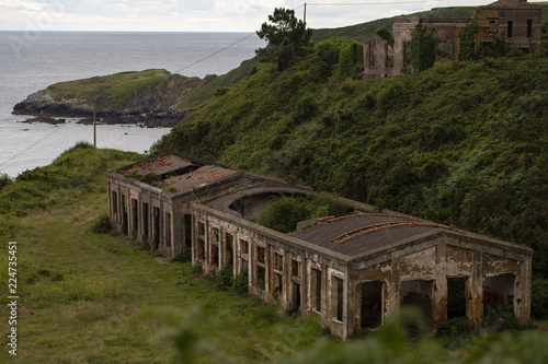 Abandoned iron ore mine