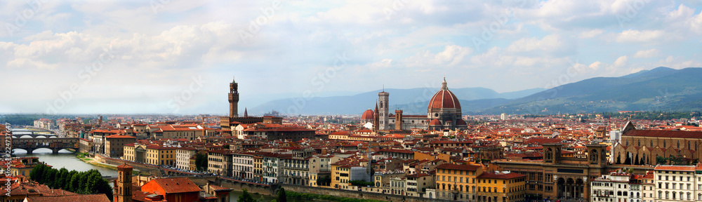 Italy, Florence, panorama, cityscape