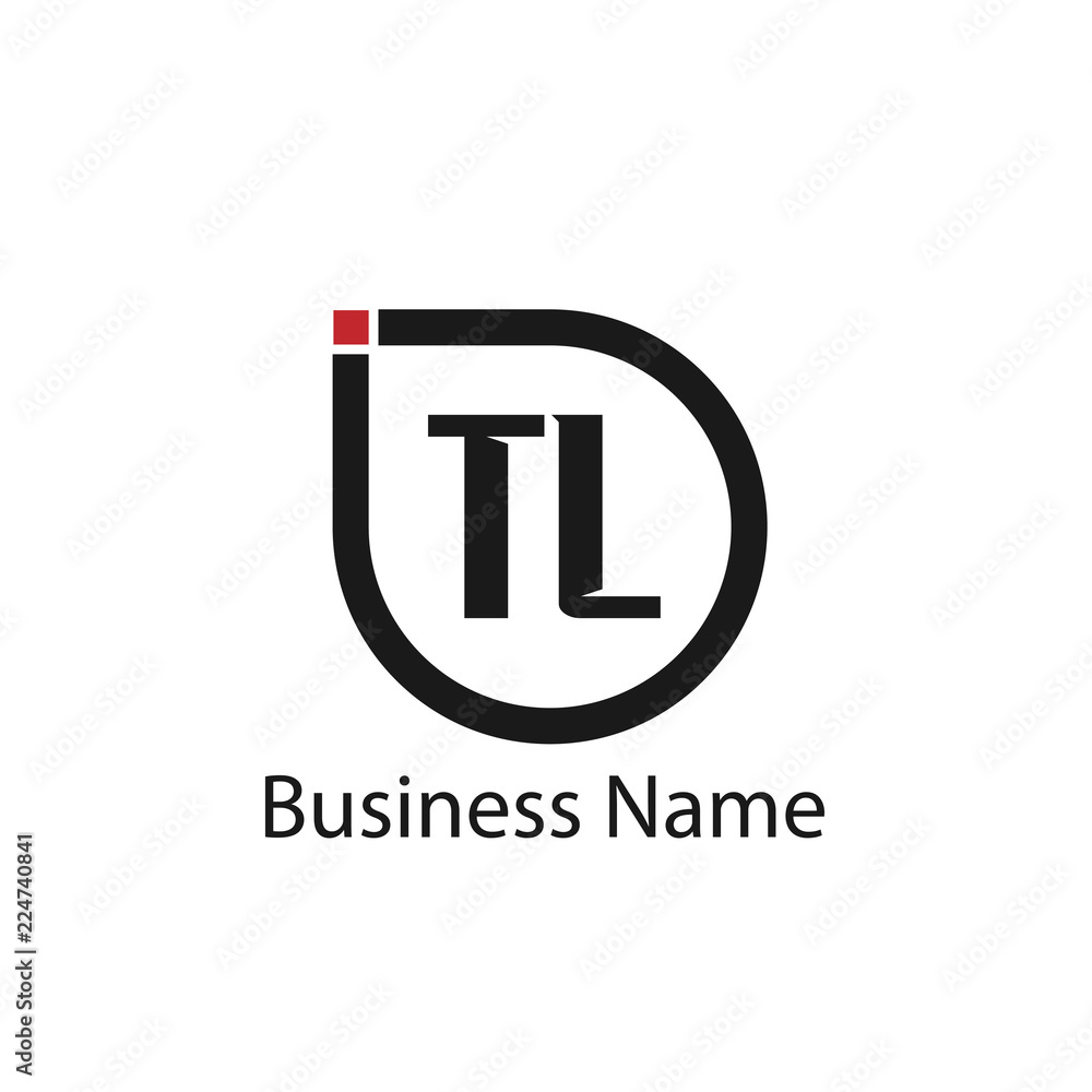 Initial Letter TL Logo Template Design Initial Letter TL Logo Template Design