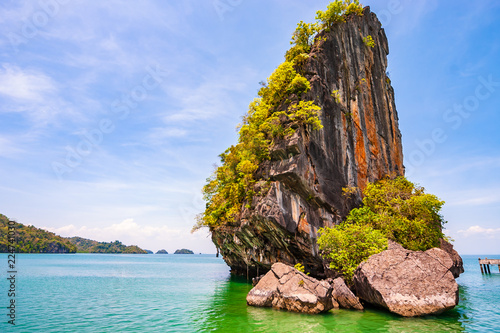 View of Tarutao bay Part of Tarutao, Southern Thailand.