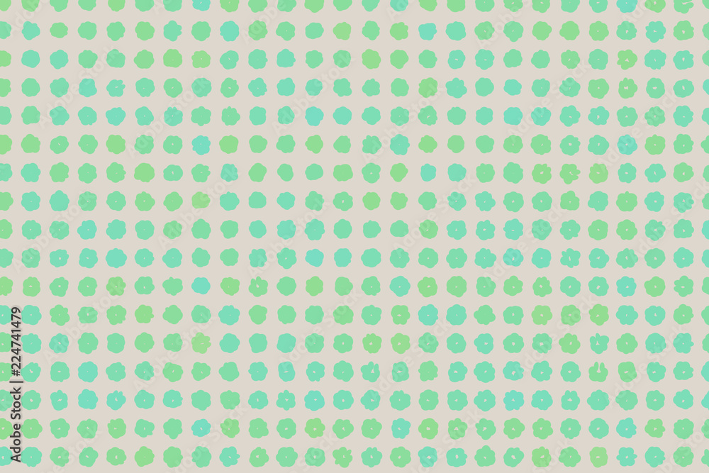Circles or ellipses, abstract geometric background pattern. Drawing, digital, color & messy.