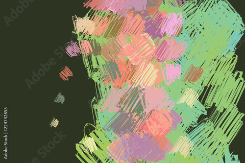 Abstract pencil or pen lines Sketch generative art background. Backdrop  style  details   concept.