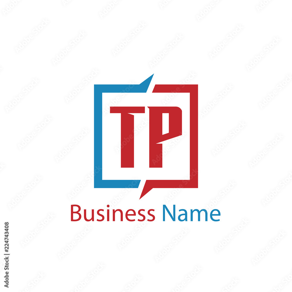 Initial Letter TP Logo Template Design Initial Letter TP Logo Template Design