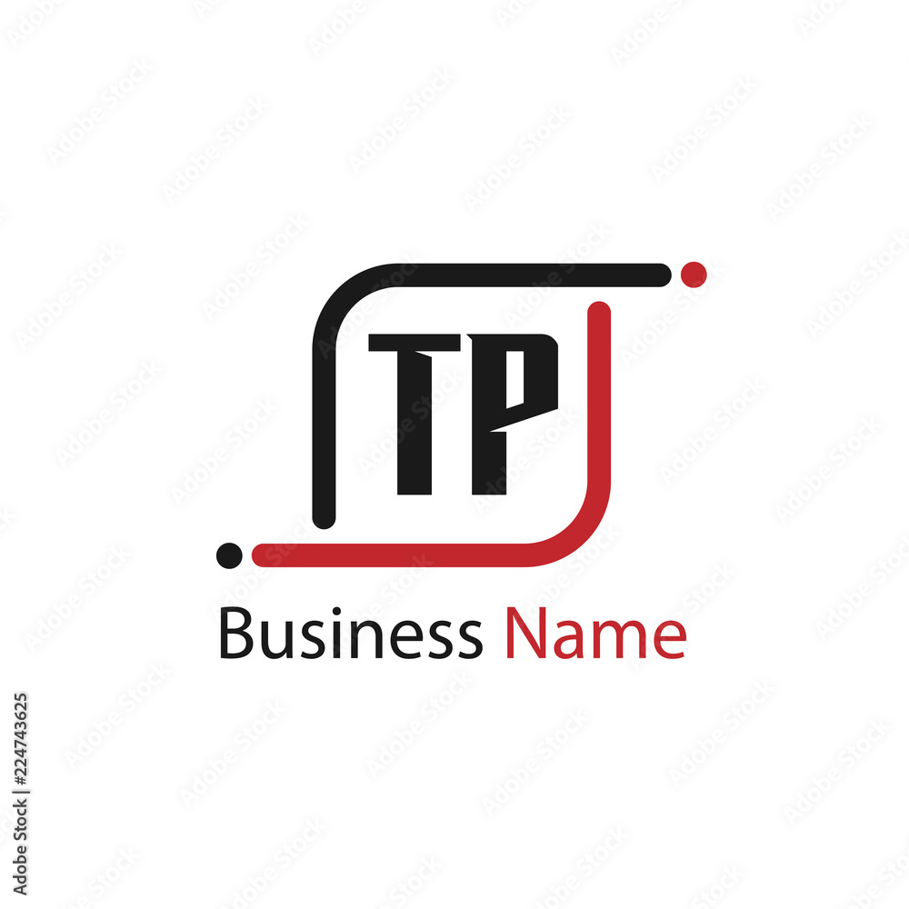 Initial Letter TP Logo Template Design Initial Letter TP Logo Template Design