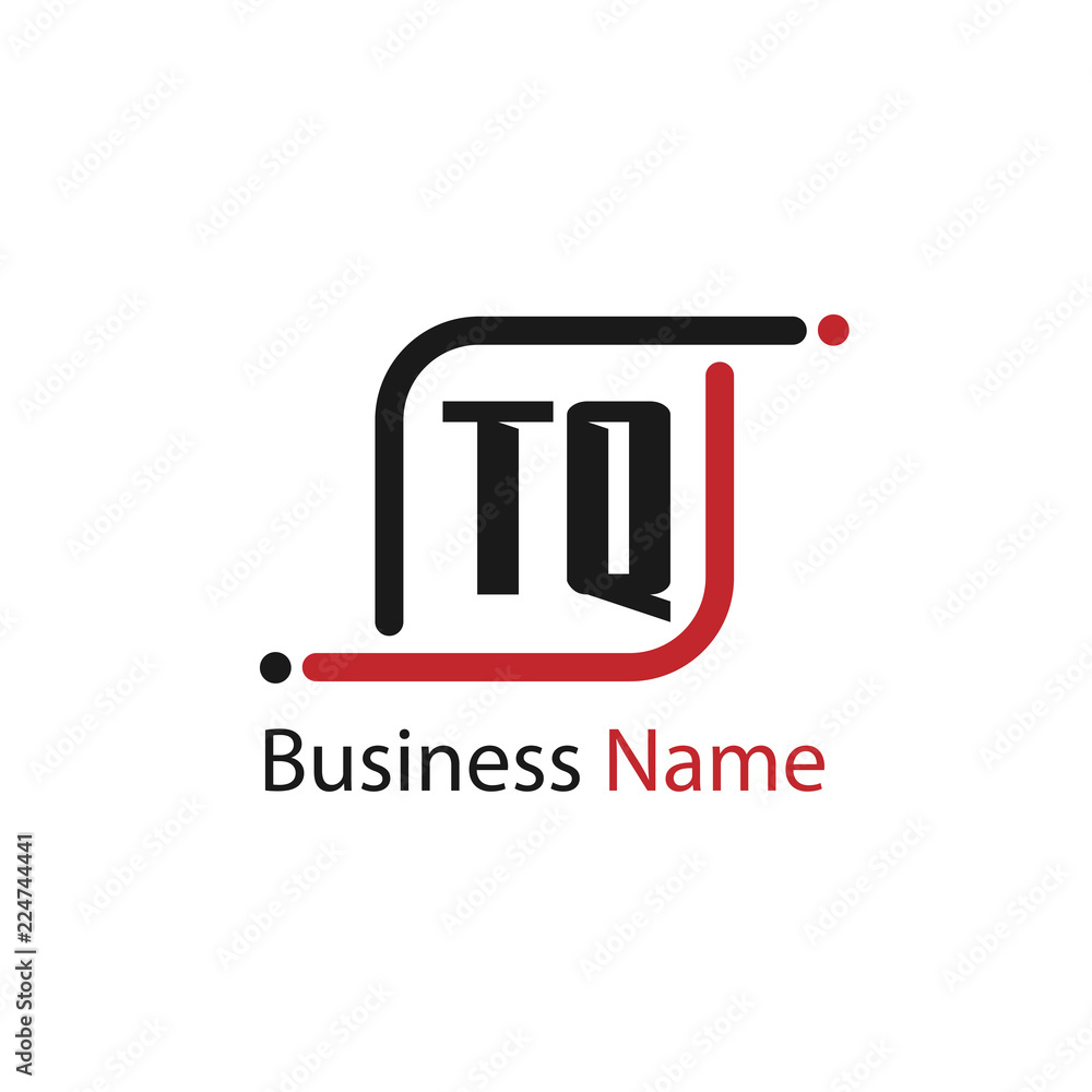 Initial Letter TQ Logo Template Design Initial Letter TQ Logo Template Design