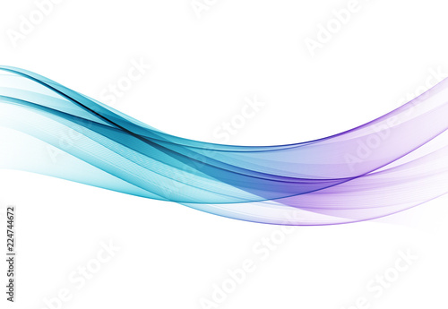 Abstract colorful vector background, color wave for design brochure, website, flyer. © Maryna Stryzhak