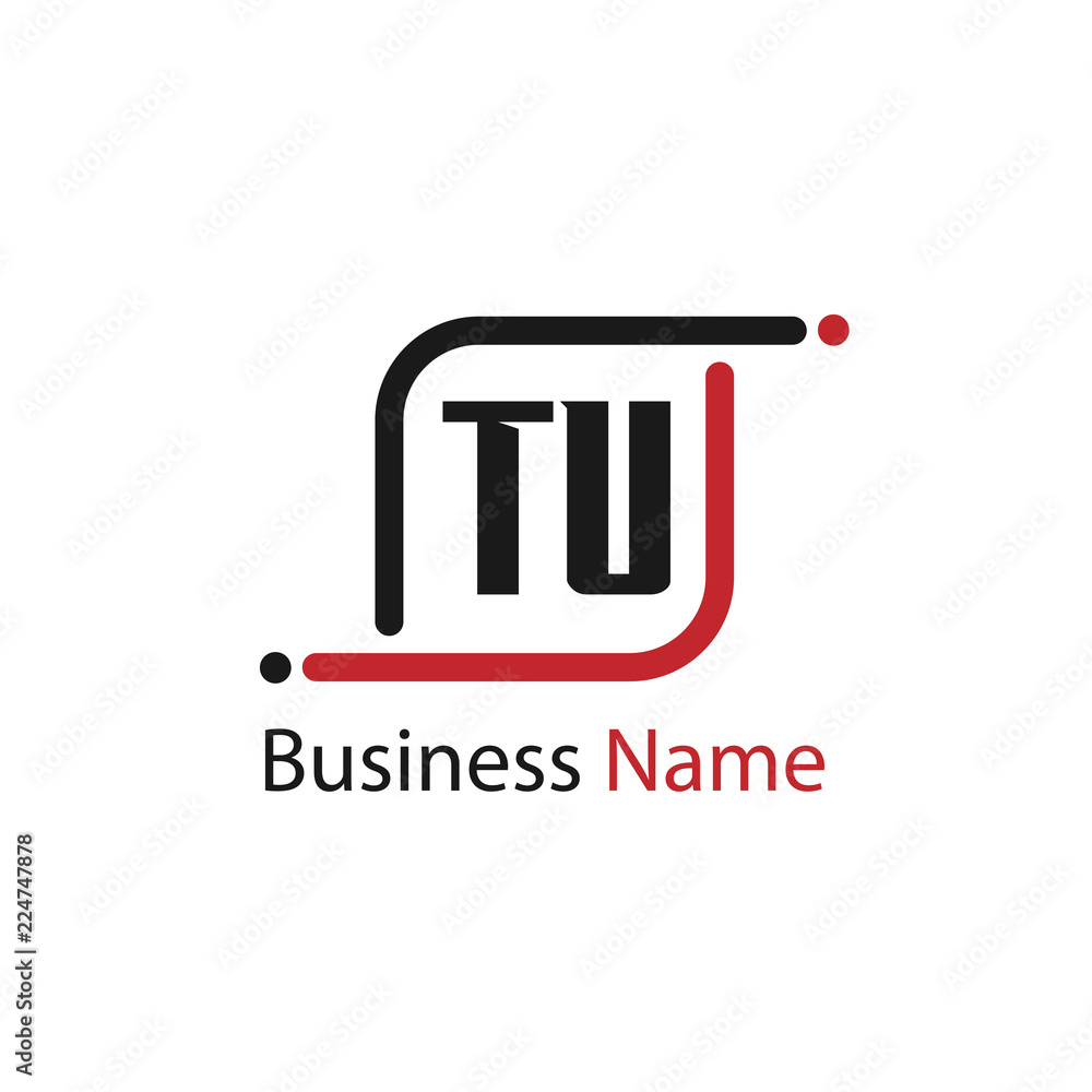 Initial Letter TU Logo Template Design Initial Letter TU Logo Template Design