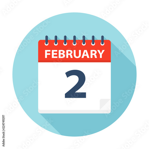 February 2 - Calendar Icon