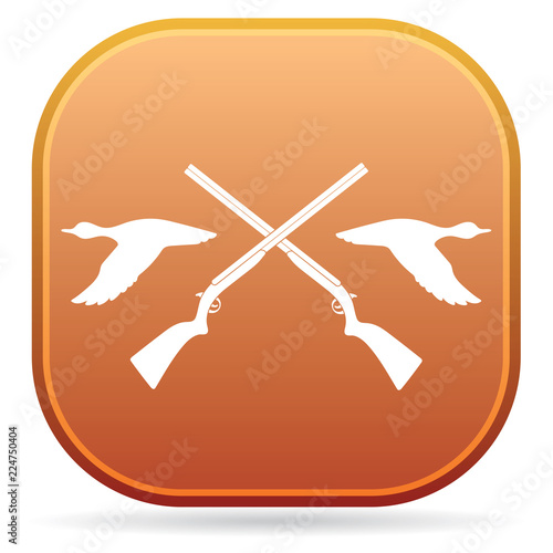 Hunting club logo icon