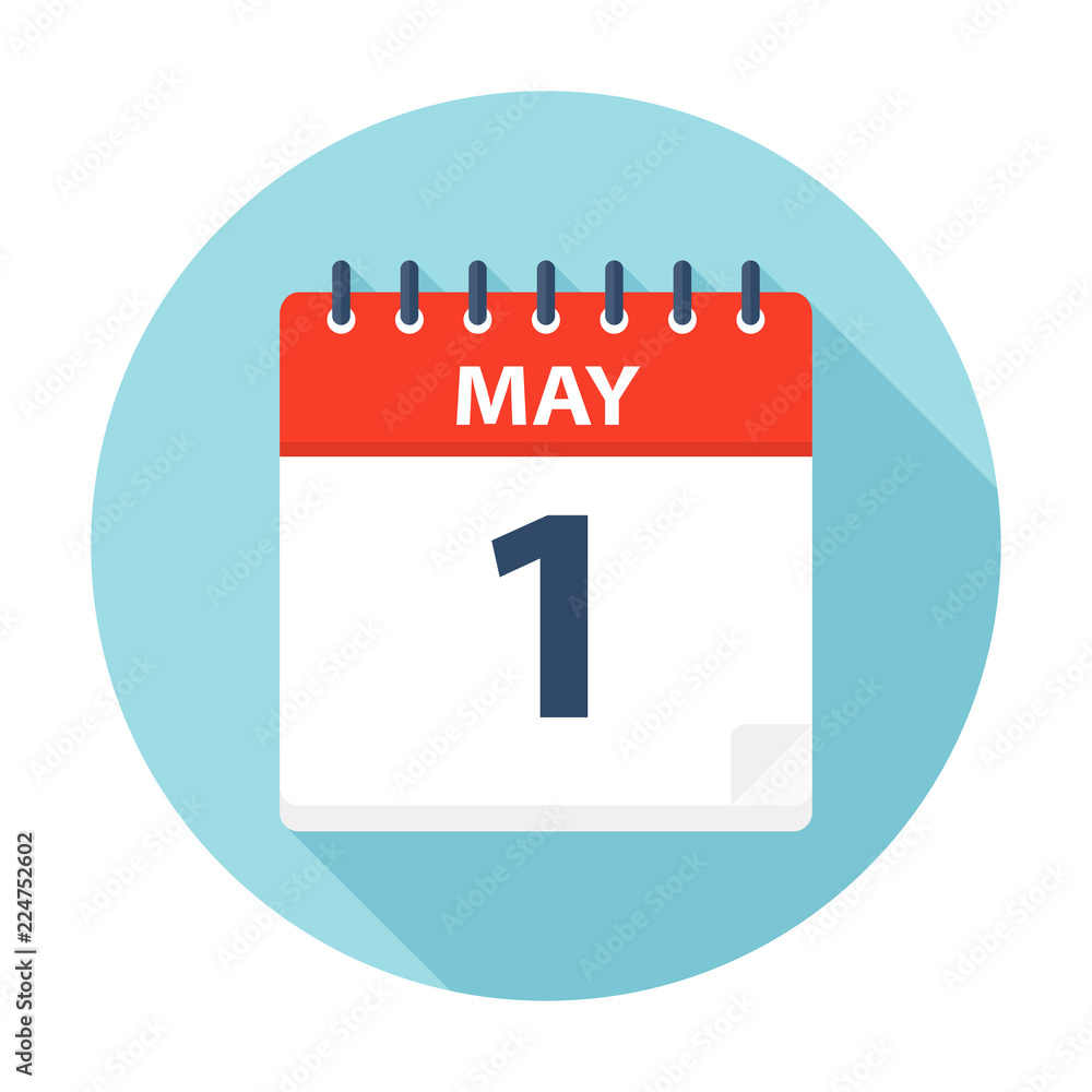 May 1 - Calendar Icon May 1 - Calendar Icon