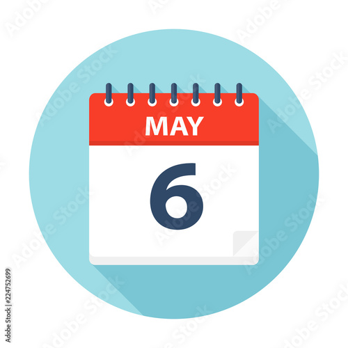 May 6 - Calendar Icon