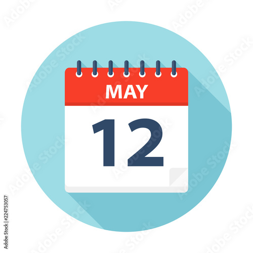 May 12 - Calendar Icon