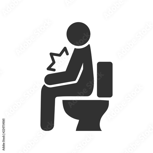 Indigestion. Diarrhea. People on the toilet