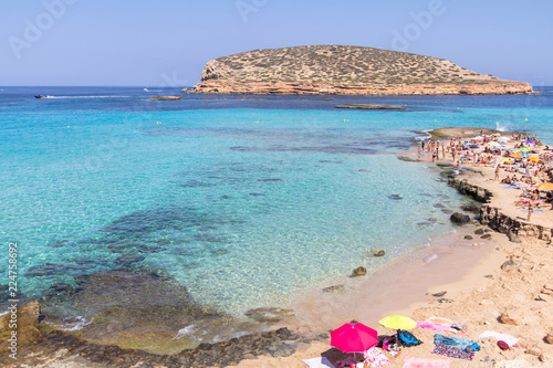 Cala Conta, Ibiza island, Spain photo