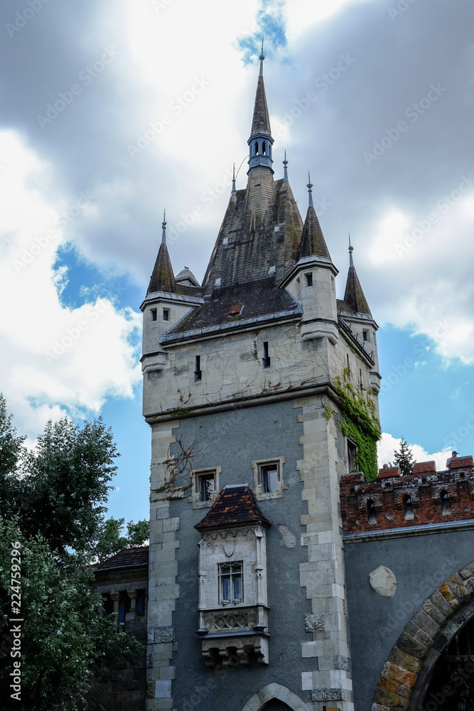Fototapeta premium Vajdahunyad Castle - Tower